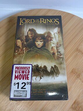 The Lord Of The Rings The Fellowship Of The Ring VHS 2001 Peter Jackson